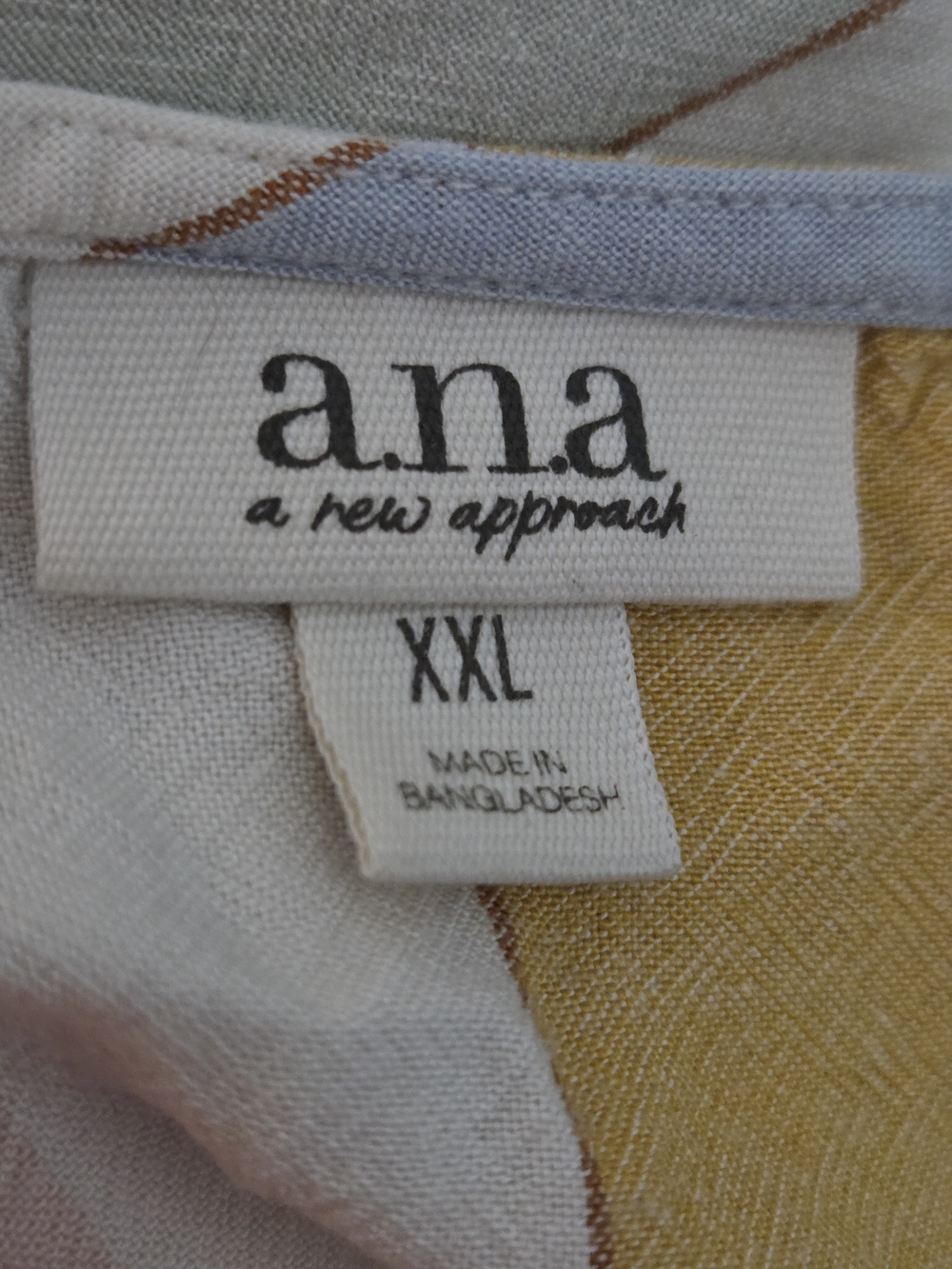 a.n.a Striped Sleeveless Maxi Dress in Pastel Multi Size XXL - Picture 5 of 6